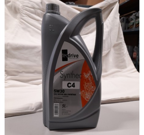 5 LITRES HUILE SYNTHEC C4...